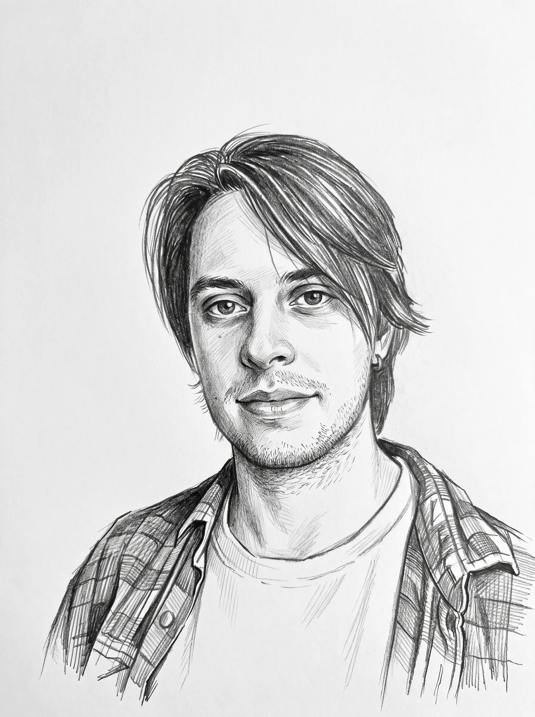 Portret: Kevin „Adare” Kmita (rysunek ołówkiem)